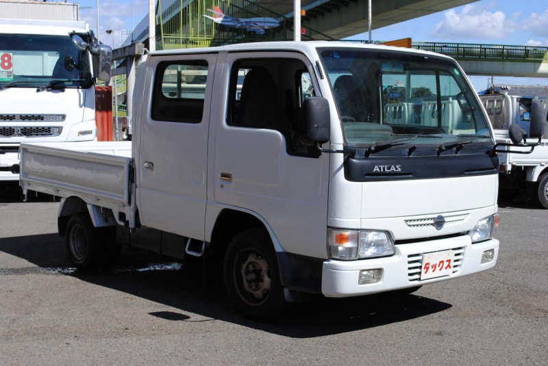 H18　アトラス　Wキャブ平ボディ　積載1.25t|中古トラックの販売・買取・査定のアイナビ
