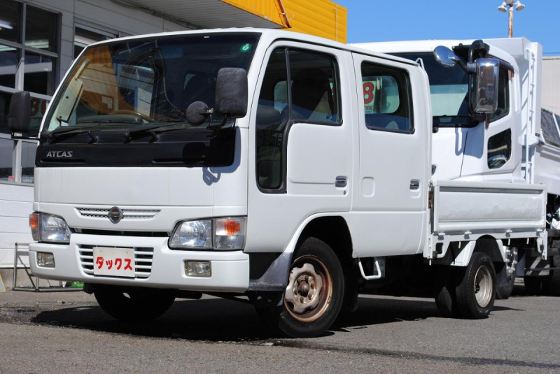 H18　アトラス　Wキャブ平ボディ　積載1.25t|中古トラックの販売・買取・査定のアイナビ