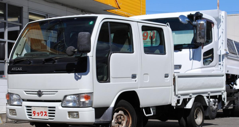 H18　アトラス　Wキャブ平ボディ　積載1.25t|中古トラックの販売・買取・査定のアイナビ