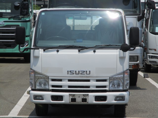 H24　いすゞエルフ　2トン平ボディ　新明和垂直ゲート|中古トラックの販売・買取・査定のアイナビ