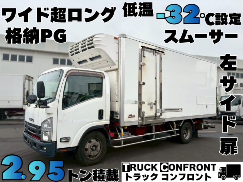 ワイド超ロング 格納PG 低温-32℃設定 スムーサー 2.95トン積載|中古トラックの販売・買取・査定のアイナビ