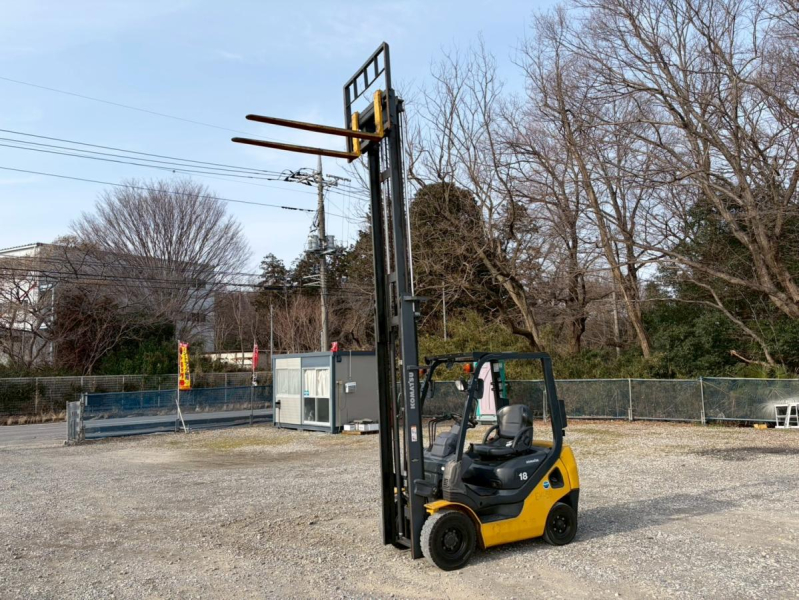 ディーゼル AT車 FD18T-21 PIP 最大揚高4.3m フォーク長137cm|中古トラックの販売・買取・査定のアイナビ