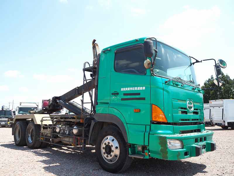 日野 プロフィア 22t 新明和アームロールツインホイスト|中古トラックの販売・買取・査定のアイナビ