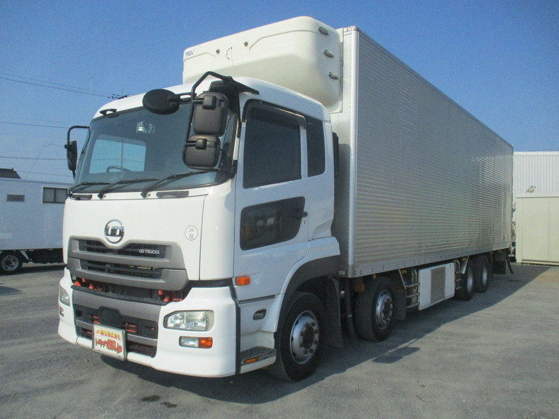 H27クオン冷蔵冷凍車サーモキング-29度設定キーストン床|中古トラックの販売・買取・査定のアイナビ