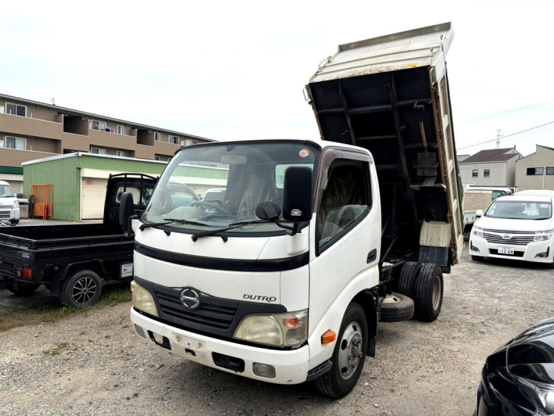 平成22年 日野デュトロ3tダンプ  低床 コボレーン付 BKG-XZU314T|中古トラックの販売・買取・査定のアイナビ