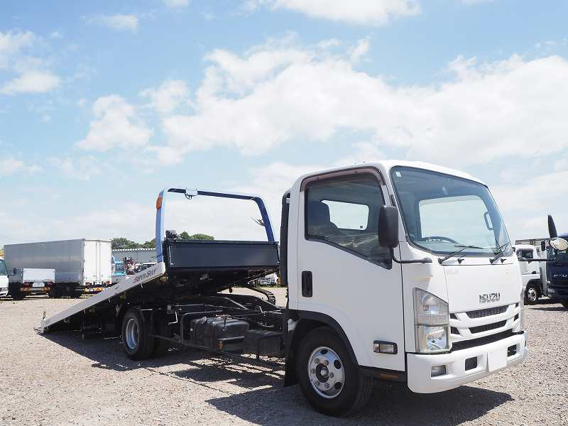 いすゞ エルフ 積載車 積載3.75t セーフティーローダー|中古トラックの販売・買取・査定のアイナビ