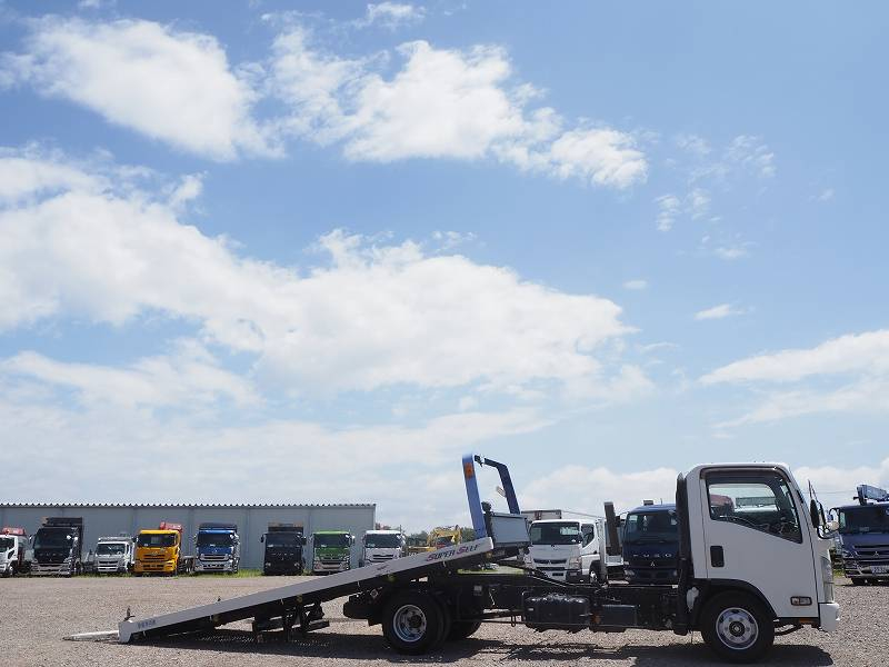 いすゞ エルフ 積載車 積載3.75t セーフティーローダー|中古トラックの販売・買取・査定のアイナビ
