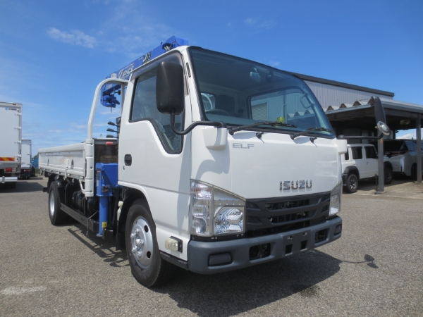 いすゞエルフ3段クレーン付|中古トラックの販売・買取・査定のアイナビ