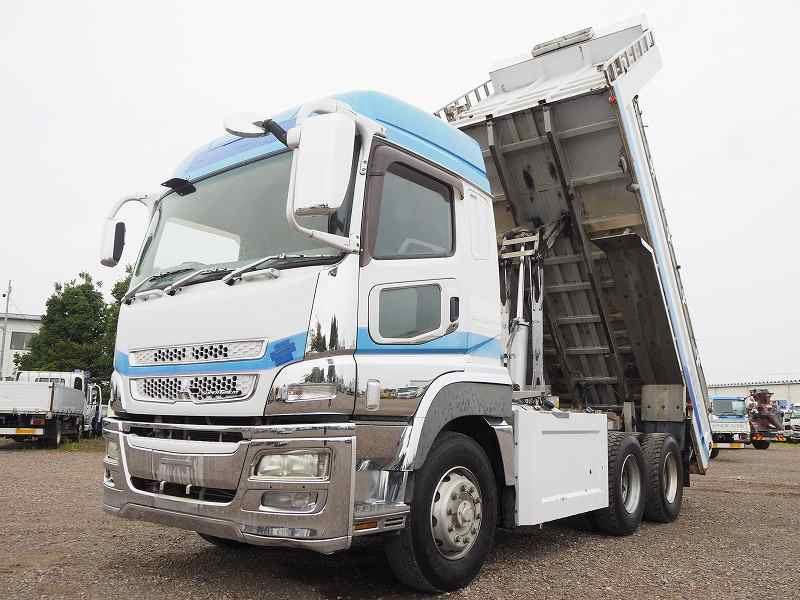 三菱ふそう スーパーグレート 5.4×2.3m Lゲートダンプ|中古トラックの販売・買取・査定のアイナビ