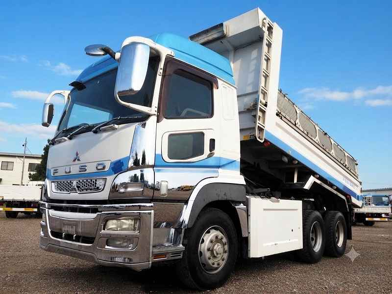 三菱ふそう スーパーグレート 5.4×2.3m Lゲートダンプ|中古トラックの販売・買取・査定のアイナビ