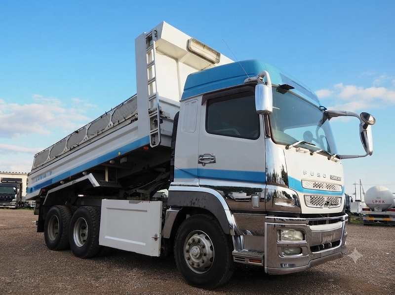 三菱ふそう スーパーグレート 5.4×2.3m Lゲートダンプ|中古トラックの販売・買取・査定のアイナビ