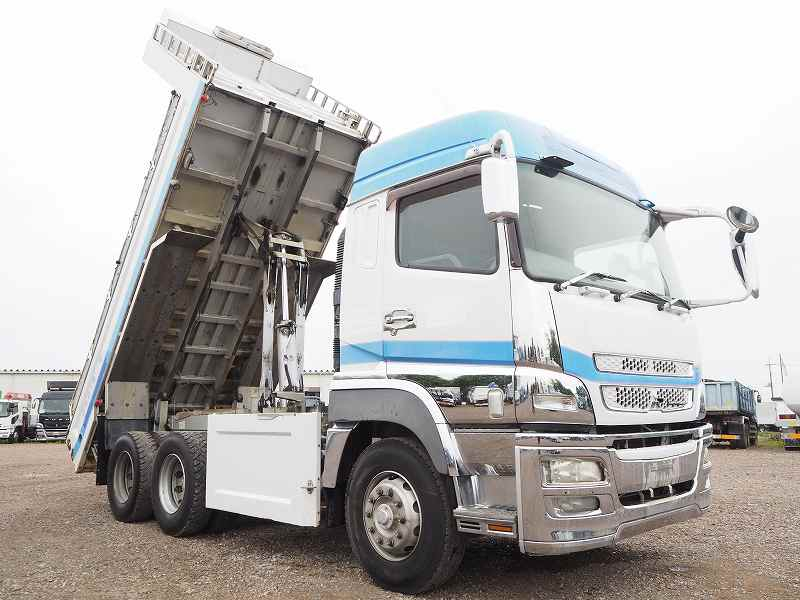 三菱ふそう スーパーグレート 5.4×2.3m Lゲートダンプ|中古トラックの販売・買取・査定のアイナビ