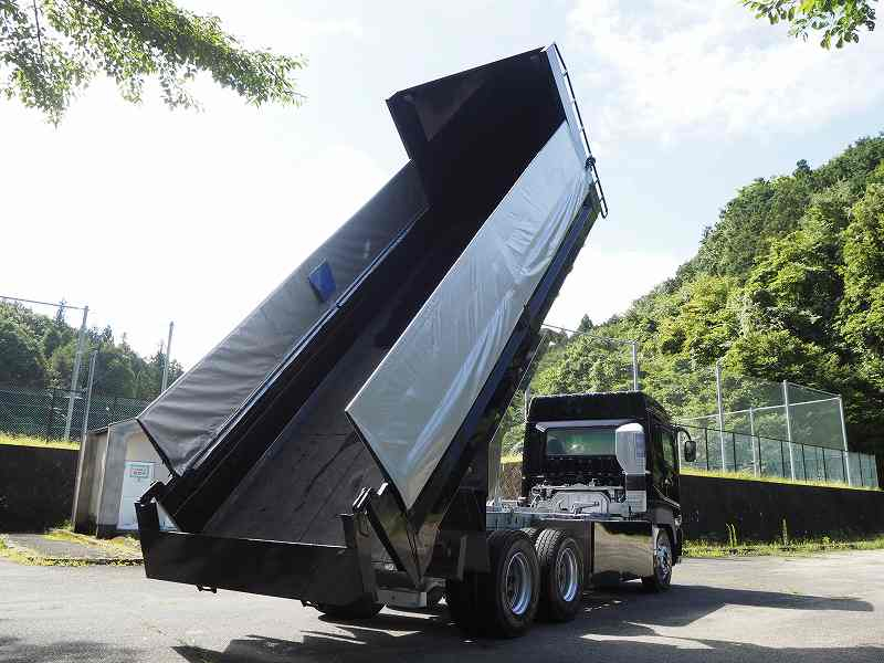 Sグレート ハイルーフ 2デフ リターダ 460馬力 22tロングダンプ|中古トラックの販売・買取・査定のアイナビ