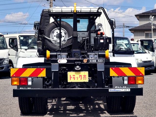 アームロール　フックロール　脱着装置付コンテナ専用車　新明和|中古トラックの販売・買取・査定のアイナビ