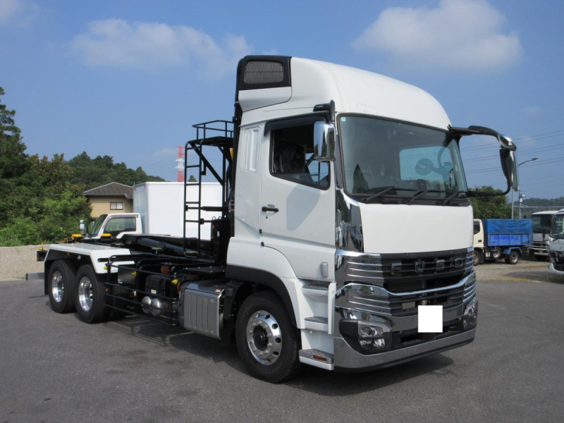 脱着装置付コンテナ専用車　極東　フックロール　!!|中古トラックの販売・買取・査定のアイナビ