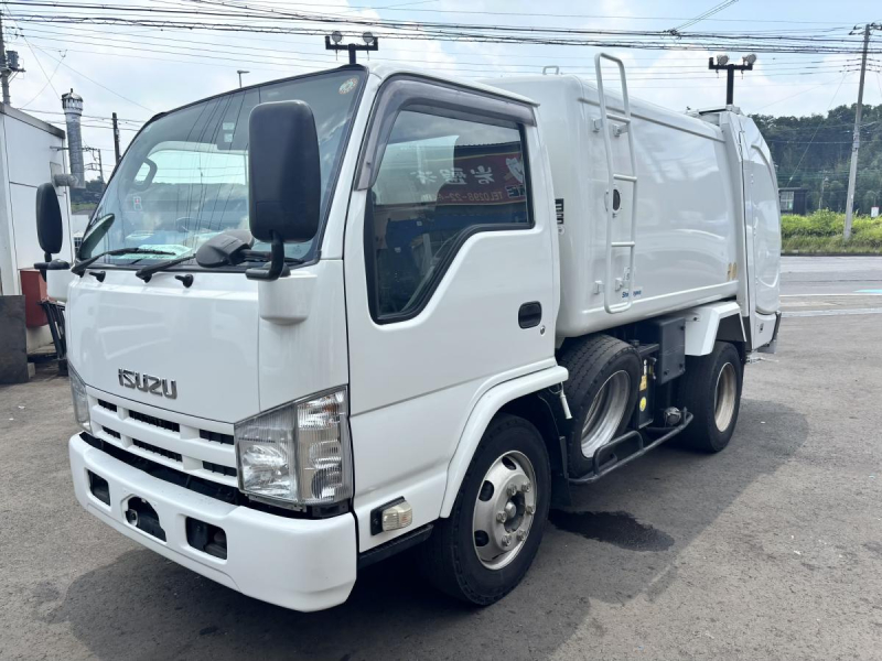 エルフ　巻き込みパッカー車　新明和製5.1立米　積載3650kg|中古トラックの販売・買取・査定のアイナビ