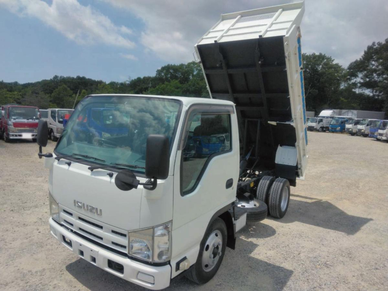 H25年　エルフ 3t 低床 強化 ダンプ AT車 　No.1073|中古トラックの販売・買取・査定のアイナビ