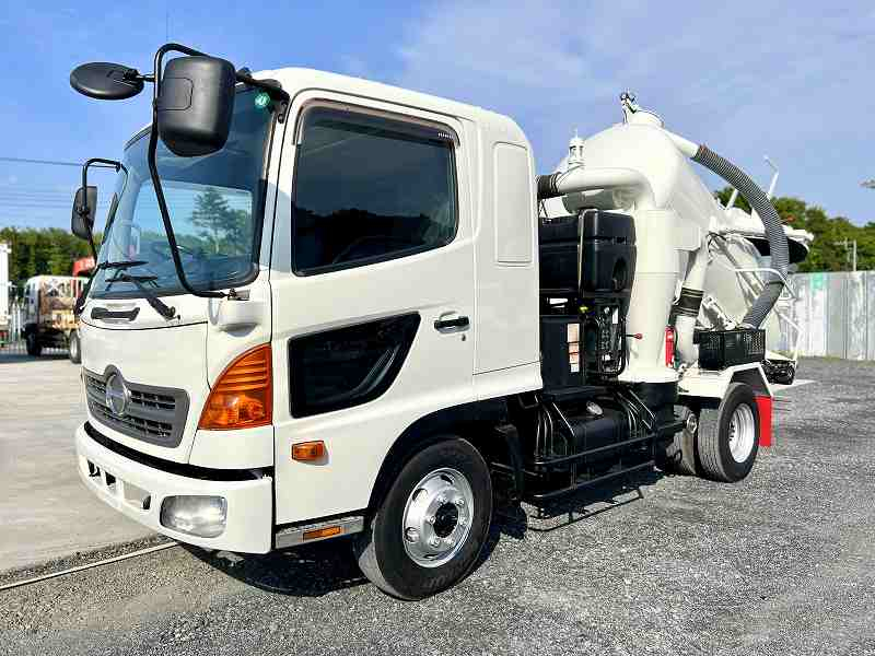 レンジャー 汚泥吸引車 吸引清掃車 バキュームダンパー ベッド付|中古トラックの販売・買取・査定のアイナビ