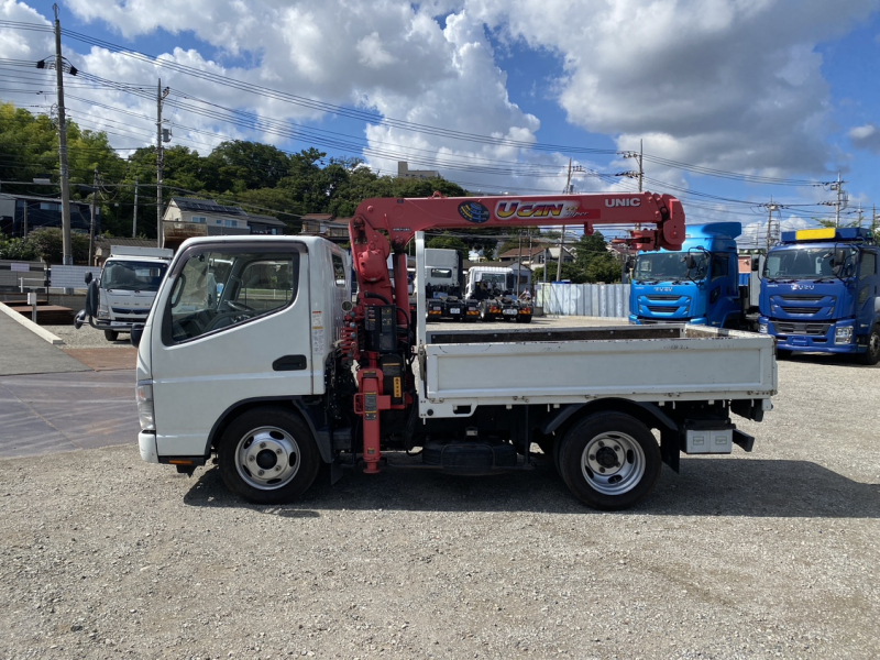 H19年式、キャンター、クレーン付きヒラボデー、車検付|中古トラックの販売・買取・査定のアイナビ