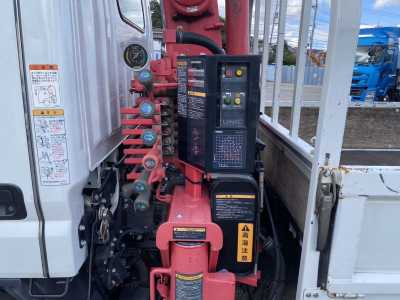 H19年式、キャンター、クレーン付きヒラボデー、車検付|中古トラックの販売・買取・査定のアイナビ