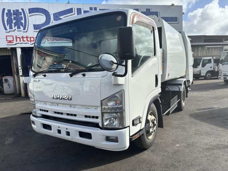 エルフ　ワイド幅　プレス式パッカー車　モリタ製6.0立米|中古トラックの販売・買取・査定のアイナビ