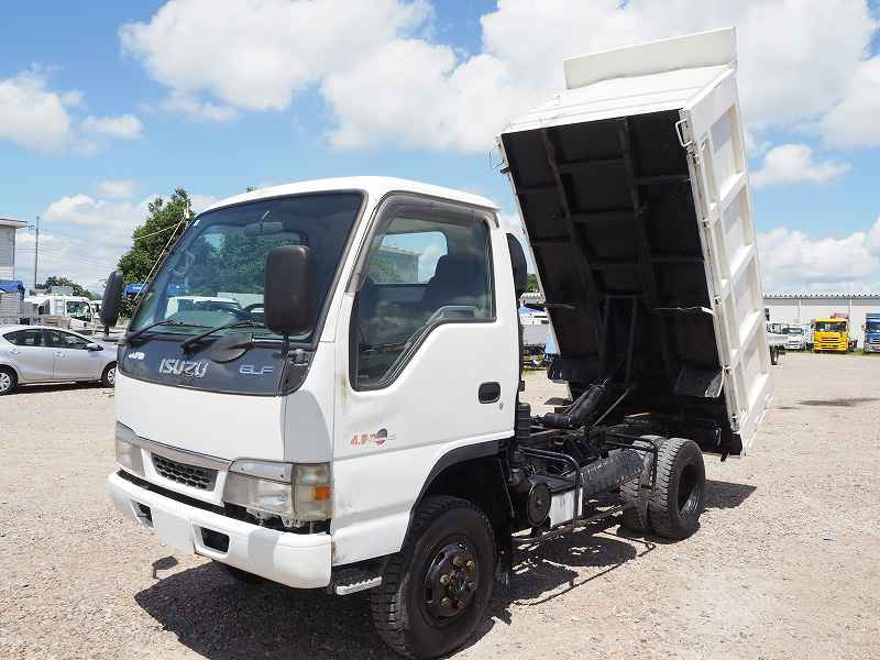 いすゞ エルフ 高床 4WD 深ダンプ ステンレス張り|中古トラックの販売・買取・査定のアイナビ
