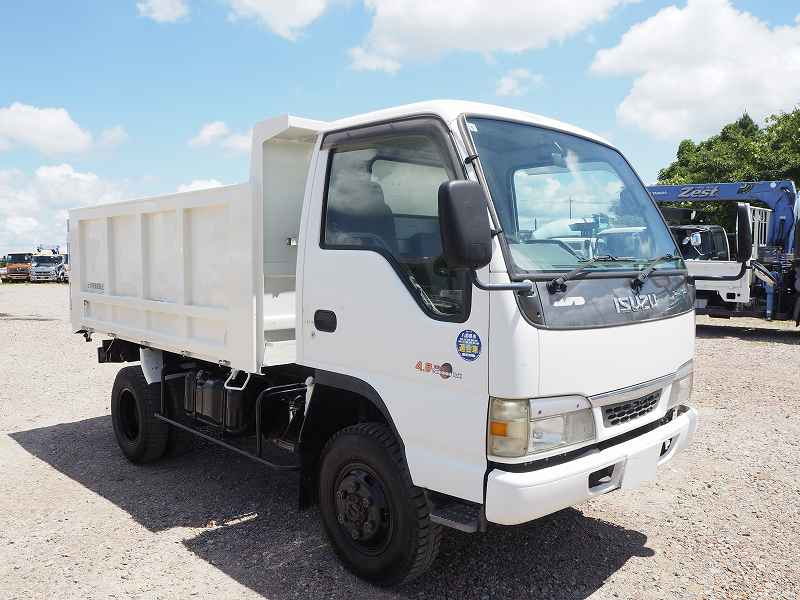 いすゞ エルフ 高床 4WD 深ダンプ ステンレス張り|中古トラックの販売・買取・査定のアイナビ
