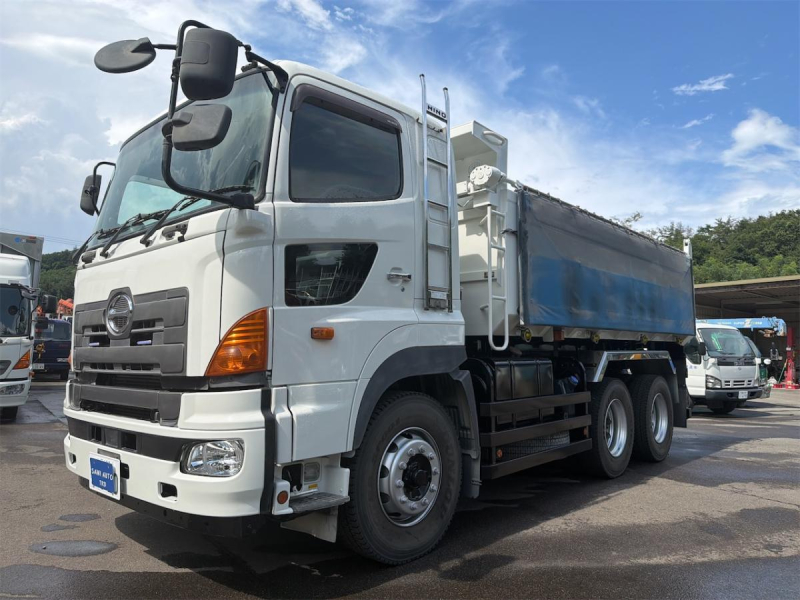 H27 プロフィア  深ダンプ 水密式 ステンレスボディ 9.1t積|中古トラックの販売・買取・査定のアイナビ