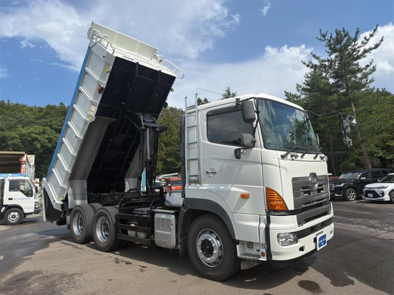 H27 プロフィア  深ダンプ 水密式 ステンレスボディ 9.1t積|中古トラックの販売・買取・査定のアイナビ
