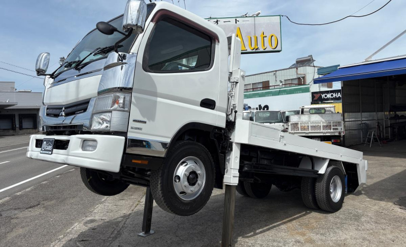H24　キャンター　4.15t　重機運搬車　ハイジャッキ|中古トラックの販売・買取・査定のアイナビ
