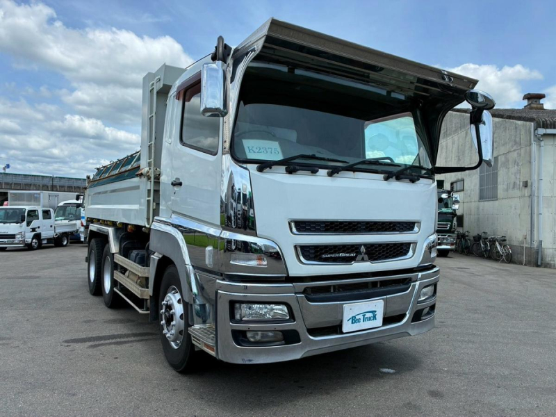 車検付 6×4 3軸2デフ額縁アオリ 電動コボレーン 380馬力|中古トラックの販売・買取・査定のアイナビ