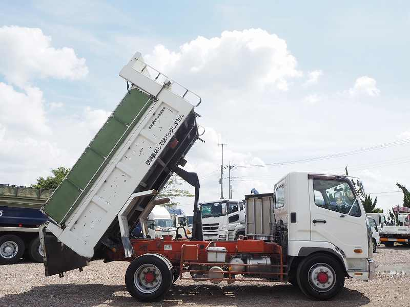 三菱ふそう ファイター ダンプ 増トン 新明和製 ダンプ 積載8.2t|中古トラックの販売・買取・査定のアイナビ