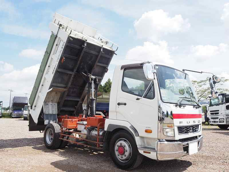 三菱ふそう ファイター ダンプ 増トン 新明和製 ダンプ 積載8.2t|中古トラックの販売・買取・査定のアイナビ