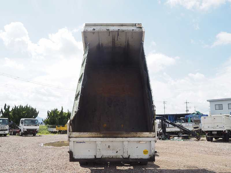 三菱ふそう ファイター ダンプ 増トン 新明和製 ダンプ 積載8.2t|中古トラックの販売・買取・査定のアイナビ