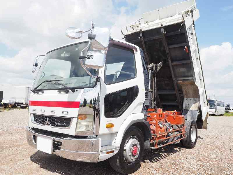 三菱ふそう ファイター ダンプ 増トン 新明和製 ダンプ 積載8.2t|中古トラックの販売・買取・査定のアイナビ
