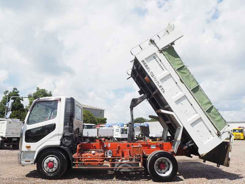 三菱ふそう ファイター ダンプ 増トン 新明和製 ダンプ 積載8.2t|中古トラックの販売・買取・査定のアイナビ