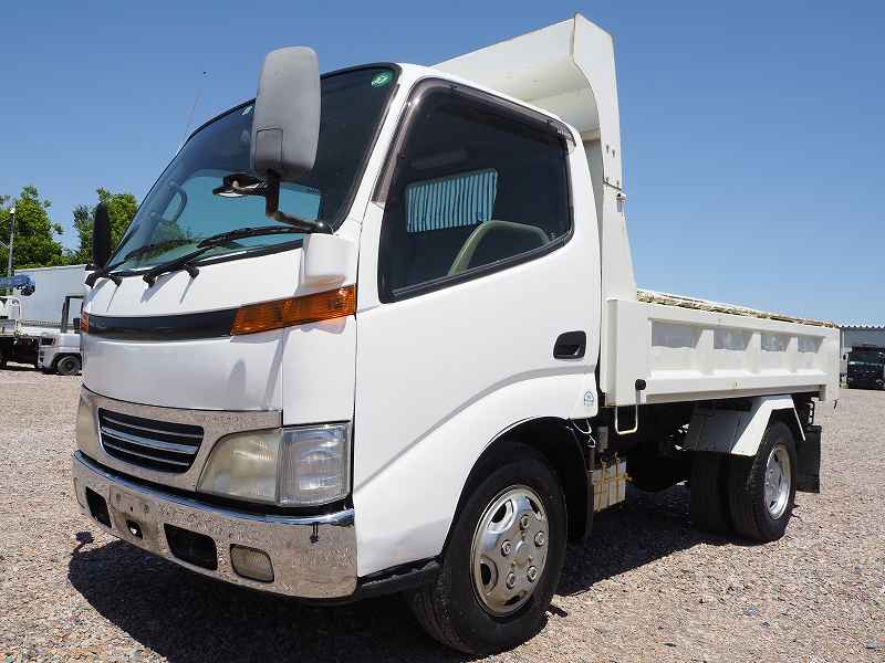 デュトロ　高床　極東Lゲートダンプ　積載3t|中古トラックの販売・買取・査定のアイナビ