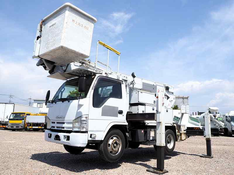 いすゞ エルフ アイチ SH15B 電工仕様 高所作業車|中古トラックの販売・買取・査定のアイナビ