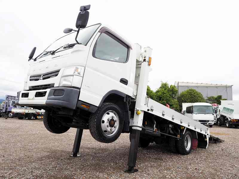 三菱ふそう キャンター  セルフローダー ラジコン 重機回送車|中古トラックの販売・買取・査定のアイナビ