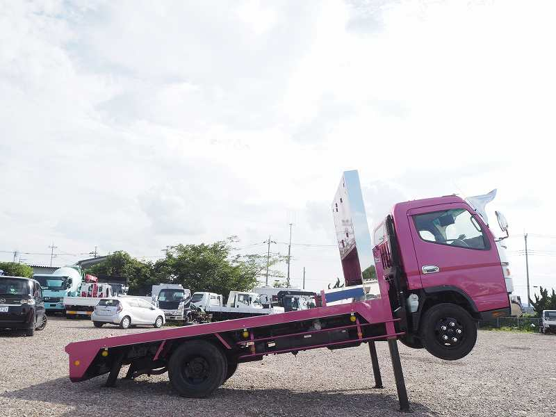 三菱 キャンター   セルフローダー ウインチ 重機回送車|中古トラックの販売・買取・査定のアイナビ