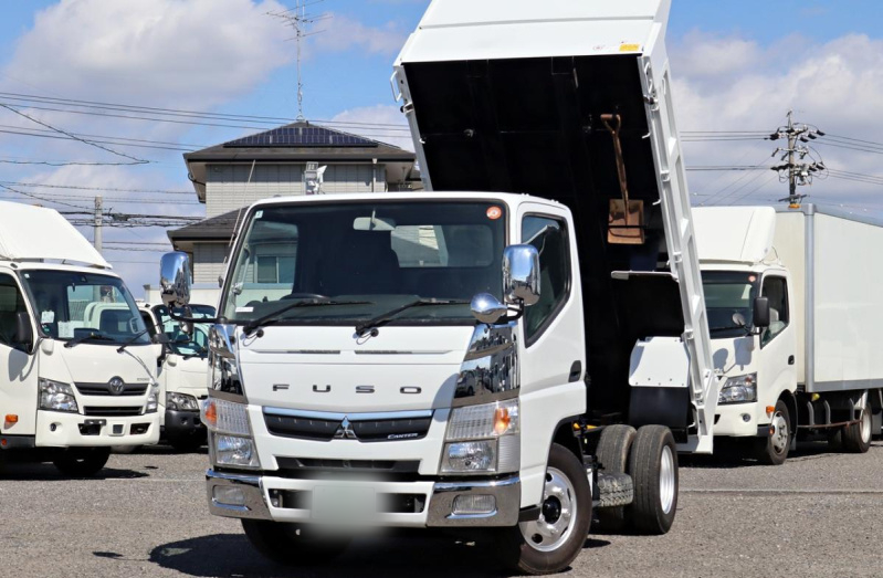強化ダンプ　積載3t　全低床　極東開発　三方開|中古トラックの販売・買取・査定のアイナビ