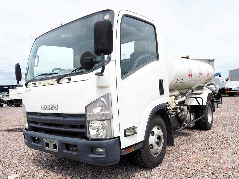 いすゞ エルフ ワイド PTO式 前後散水車 4KL|中古トラックの販売・買取・査定のアイナビ