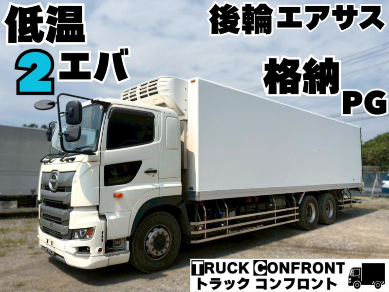 3軸高床 低温-32℃設定 2エバ 格納ゲート 後輪エアサス 車検付|中古トラックの販売・買取・査定のアイナビ
