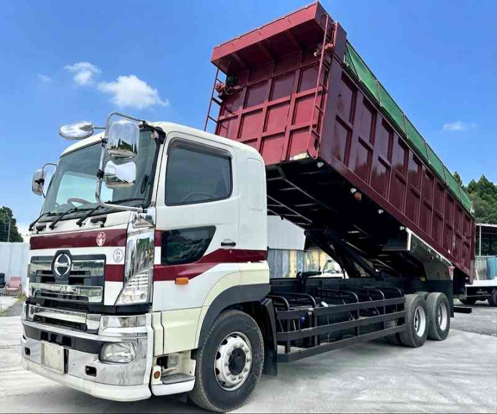 日野 プロフィア 10万キロ 22t ロング深ダンプ|中古トラックの販売・買取・査定のアイナビ