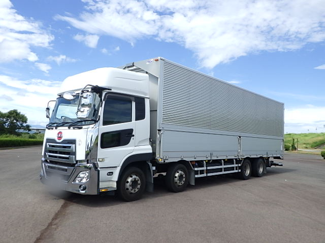 UDトラックス令和2年式4軸低床アルミウィング格納G付車検あり|中古トラックの販売・買取・査定のアイナビ