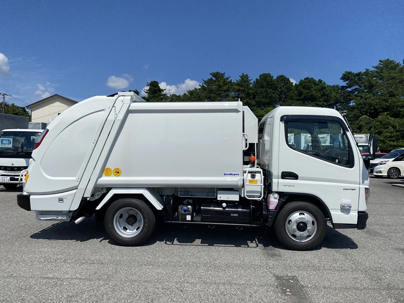 キャンター　新明和工業　プレス式　4.3㎥　150PS　積載2,000kg|中古トラックの販売・買取・査定のアイナビ