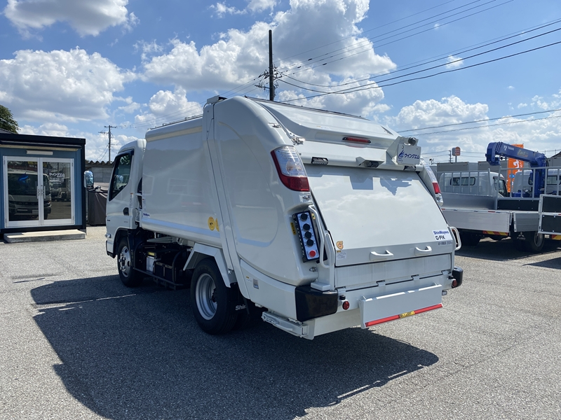 キャンター　新明和工業　プレス式　4.3㎥　150PS　積載2,000kg|中古トラックの販売・買取・査定のアイナビ