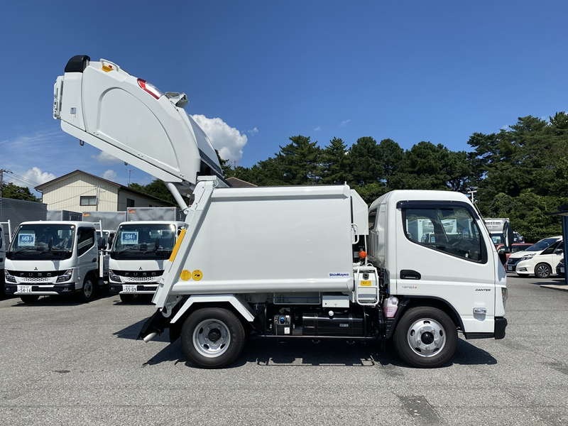 キャンター　新明和工業　プレス式　4.3㎥　150PS　積載2,000kg|中古トラックの販売・買取・査定のアイナビ