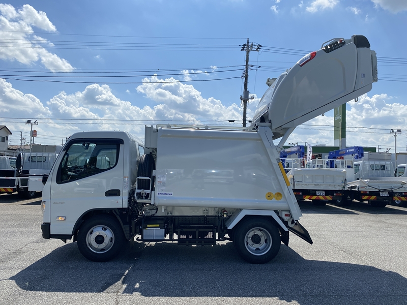 キャンター　新明和工業　プレス式　4.3㎥　150PS　積載2,000kg|中古トラックの販売・買取・査定のアイナビ