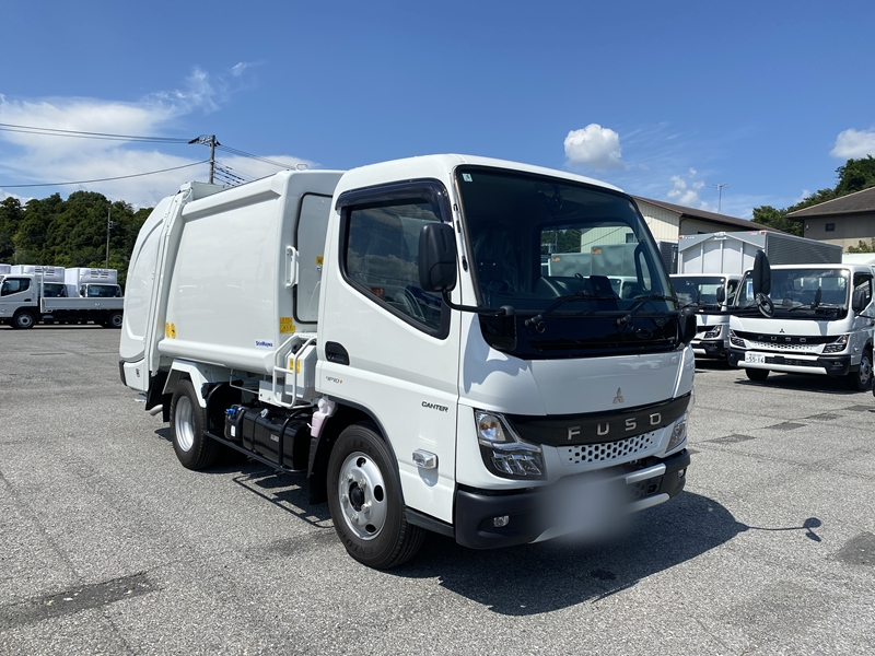キャンター　新明和工業　プレス式　4.3㎥　150PS　積載2,000kg|中古トラックの販売・買取・査定のアイナビ